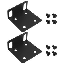 2pcs 24mm Rack Mount Ears with Screws Compatible with Ubiquiti Switches Compa... picture