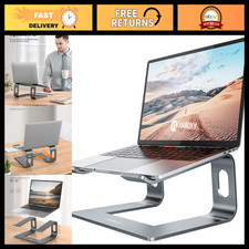 Full Aluminum Laptop Stand - Stable Support Up to 22 lbs, Open Cooling Design picture