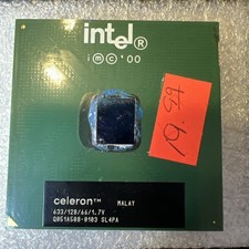 Intel Celeron 633 Socket 370 CPU 633/128/66/1.7v CPU Processor SL4PA picture