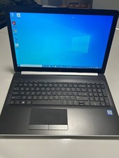 hp laptop touchscreen 15-da0xxx 7th gen i5 silver gently used  picture