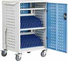 16/20/32 Device Laptop Charging Cart Station for Chromebook Classroom Storage picture