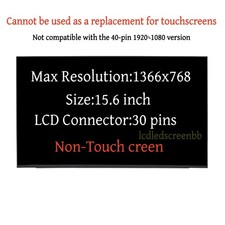 For Innolux N156BGA-E53 Dell PN DP/N 07XMDT 7XMDT HD 1366x768 30pin LCD Screen picture