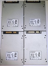 Lot of 4 Kingston Digital 480GB SSDNow SATA 3 2.5