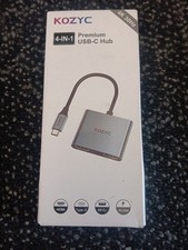 Kozyc Premium USB-C Hub 4-In-1 4K 30H MacBook Air/Pro Chromebook Samsung Note picture