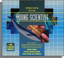 World Book Presents Young Scientist (1999) - New 3-CD-ROM Set for PC or Mac     picture