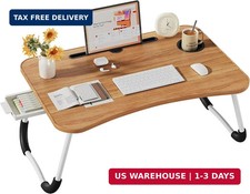Lap Desk Bed Trays for Eating and Laptops Breakfast in Bed Tray for Sofa/Couch/S picture
