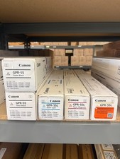 Canon GPR-55 Toner Cartridge lot Black Cyan Magenta Yellow C5535i C5540i C5550i picture