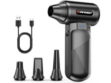 Nanoby X213 Compressed Air Duster, 130000RPM, 3-Speed Adjustable, Electric picture
