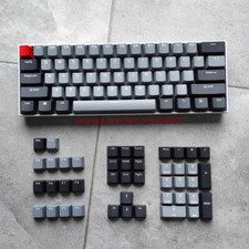 Retro Gray Style Dolch PBT Doubleshot Keycap Set OEM for Mechanical Keyboards picture
