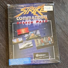 Vintage Strike Commander Speech Pack Game Origin Systems DOS New Sealed Box picture