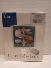 LOTUS 1-2-3 For Home Spreadsheet  DOS Window RELEASE 1.0 1992 Brand New  Sealed picture