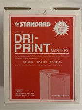 Standard Dri-Print Masters Pack of 2 Rolls -9