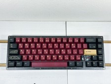 (AUTHENTIC GMK RED SAMURAI KEYCAPS) KBD67 Lite R4 Custom Mechanical Keyboard picture