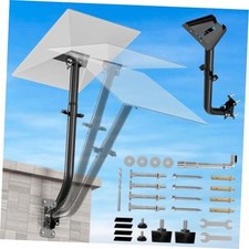 Starlink Wall Mount for Gen 3 /4/4X Standard—360 Black—Reinforced Version picture