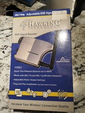 Hawking Technology HSB2  WiFi Signal Booster Brand New Open Box  picture