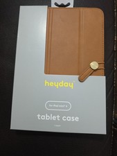 NEW Heyday Folio Faux Leather Brown Tablet  Case - For Apple iPad Mini  picture