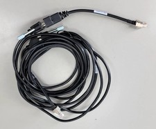 2x NetApp 112-00054 Console Cable Adapter SERIAL RJ45-DB9 + 112-00111 15' Serial picture