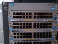 HP ProCurve E5412 zl 12-9 × 24Port Gig-T J8702A + 2×4Port 10GbE CX4 J8708A picture