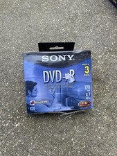 Sony DVD+R 3 Pack 120 Min  4.7 GB  New Sealed picture