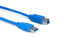 Hosa USB-306AB SuperSpeed USB 3.0 Cable, Type A to Type B, 6 feet picture