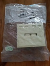 Siemon MX-SM4-20 4-Port SM Boxes Ivory New Lot of 3 picture