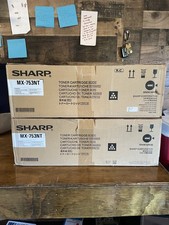 Lot 2 - Genuine Sharp MX-753NT Black Toner Cartridge picture