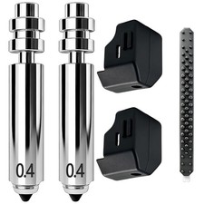 2PK 0.4Mm Nozzle for Anycubic Kobra X Nozzle High Flow Hotend Kit, High-Speed Pr picture