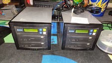MICROBOARDS TECHNOLOGY CD DUPLICATOR 1 To 1 QD52-02-1124 Bundle 2 Machines picture