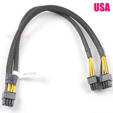 8pin to 14pin ( 6+8) Graphics GPU Power Cable PCI-Express for IBM X3650 M4 M5  picture