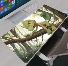 Pokémon Treecko Gaming Desktop TCG CCG Playmat Card Pad Mousepad 24” picture