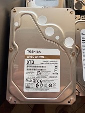 TOSHIBA N300 HDWG480 8TB 7200 RPM 256MB Cache 3.5