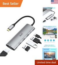 High-Speed USB C Multiport Adapter - 4K HDMI, 3 USB 3.0 Ports & Heat Resistance picture