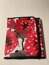 Thirty-One Bold Bloom Fold It Up Organizer IPad/Tablet Holder 7.5” X 9.5” New picture