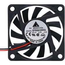 For Delta EFB0612HHA 12V 0.25A 60*60*10MM 6CM 2wires Cooling Fan picture