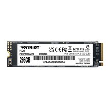 Patriot Memory P320 256GB Internal SSD - NVMe PCIe Gen Capacity: 256GB, Black picture