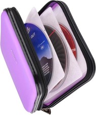 Estuche para CD y DVD resistente con capacidad para 32 unidades para coche porta picture