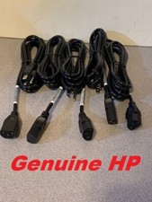 💥Lot of 5 NEW  Genuine HP Power Cord Desktop Machine Cord Black USA  121565-001 picture
