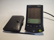 IBM WorkPad C3 Vintage 8602-50E PDA Palm OS  Case / Cradle / Serial Dock  TESTED picture