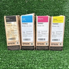 Genuine Epson T49H1 T49H2 T49H3 T49H4 Ink Bottles 4pack picture
