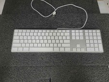 Lot 4 Apple Magic Keyboard A1243 109-key USB Wired Ultra-Thin Aluminum Keyboard picture