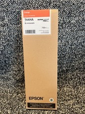 GENUINE Epson PRO12 Orange Ink 700ml P7570 & P9570 T44HA Date: September 2028 picture
