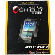 ZAGG InvisibleShield Full Body Apple iPad 2 Screen Protector NEW Sealed Kit picture