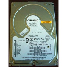 Compaq 313756-B21 IEC-950 18.2GB Wide Ultra SCSI-3 hot-pluggable hard drive that picture