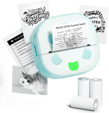 Mini Sticker Printer,Thermal Printer Bluetooth Sticker Maker for Kids | picture