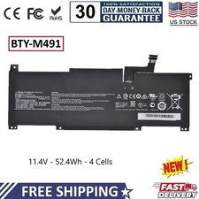 ✅NEW BTY-M491 Battery For MSI Modern 15 A10M A11M Summit B15 A11M Stealth 15M picture