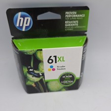 HP 61XL Oem Tri-Color Ink Cartridge Expired 2018 Genuine New in Sealed Box picture