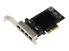 Pcie 2.5 Lan Quad Gigabit Ethernet 10 100 1G 2.5G 4x Rj45. Realtek Rtl8125 picture