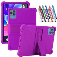 Silicone Case for 2025/2024 10.1 inch Android 15 / 14 / 13 Tablet Cover + Stylus picture