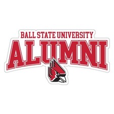 Ball State University Laser Cut Alumni Vinyl Sticker/Magnet picture