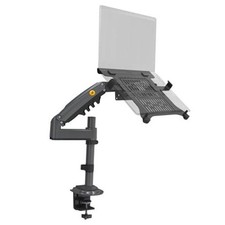 NB SmooVex Laptop Mount with Adjustable Tray for 10-17” Notebook, Full Motion picture
